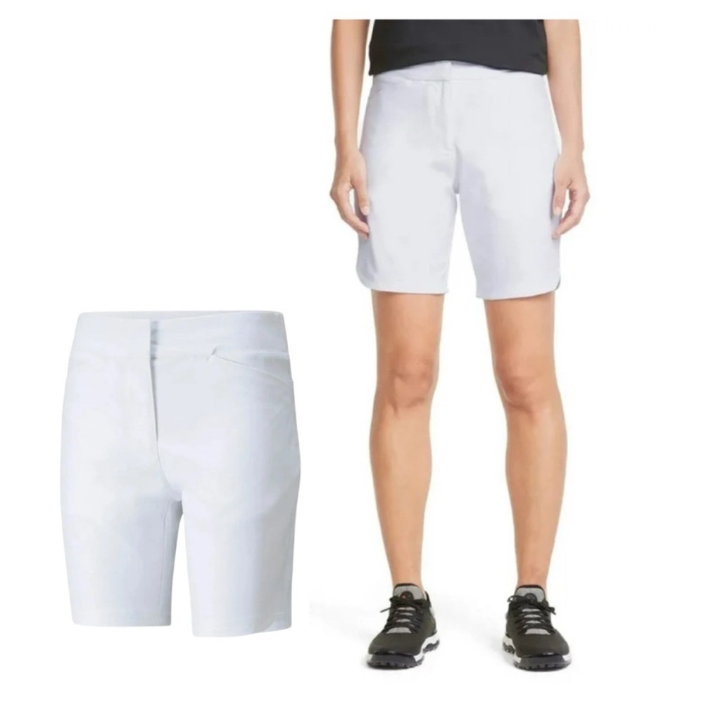 PUMA Women's Bermuda Golf Shorts White Size XXL NWT